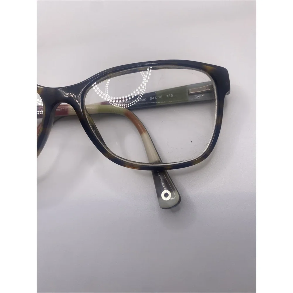 Coach Eyeglasses FRAMES ONLY Brown HC 6013 Julayne 54-16-135 Dark Tortoise 414